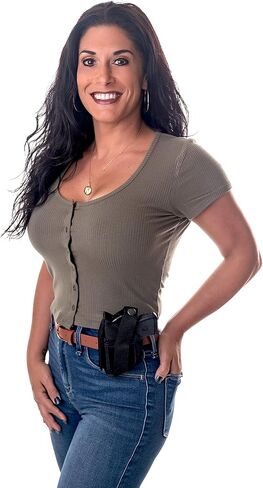 حافظة مسدس للكتف/الورك/مخفية متوافقة مع MOSSBERG MC2c 3.9 بوصة BRL، بناء مريح وآمن، ملحقات حمل مخفية، كتف، ورك، مخفي in Kuwait