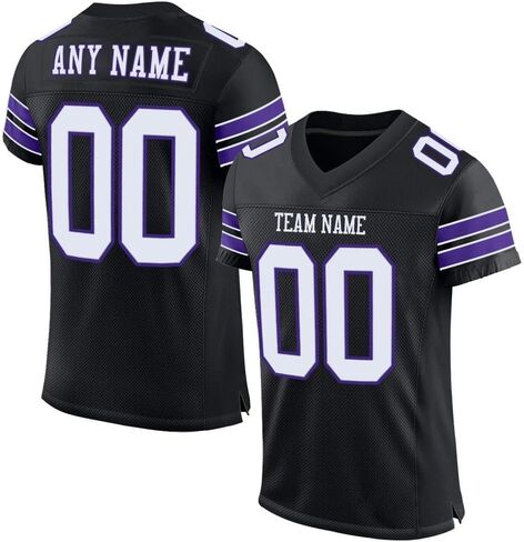 Custom Men Women Youth Blank Football Jersey, Textures, Athletic Sports Shirt Personalized Stitched Printed Name Number in Kuwait