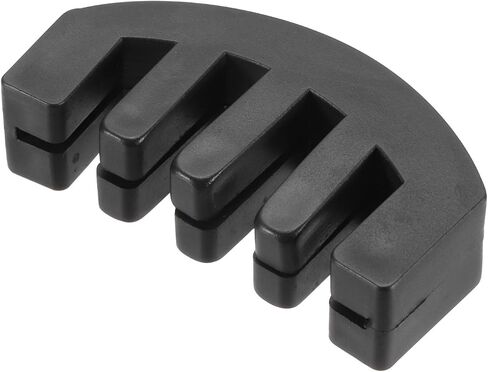 MECCANIXITY Violin Mute, Rubber 3/4 4/4 Practice Violin Mute Full Size,Claw Style, Violin Practice Mute Practice Mute Set Black for Musical String Instrument in Saudi Arabia