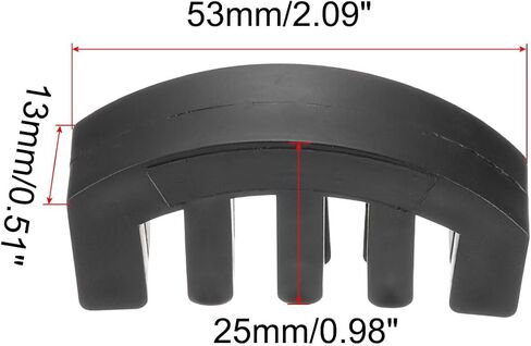 MECCANIXITY Violin Mute, Rubber 3/4 4/4 Practice Violin Mute Full Size,Claw Style, Violin Practice Mute Practice Mute Set Black for Musical String Instrument in Saudi Arabia