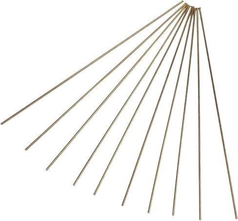 Brazing Solutions Comprehensive Set Featuring Twenty Pieces of Brass Wires (Dimensions Two mm x Two Hundred Fifty mm) in Kuwait