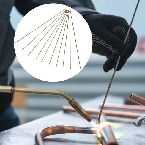 Brazing Solutions Comprehensive Set Featuring Twenty Pieces of Brass Wires (Dimensions Two mm x Two Hundred Fifty mm) in Kuwait