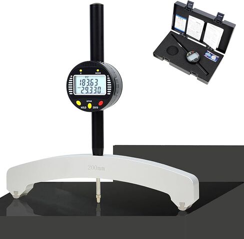Digital Radius Gauge, Electronic Measuring Instrument,High-Precision Radius Indicator for Parts Depth Testing (R50) in Kuwait