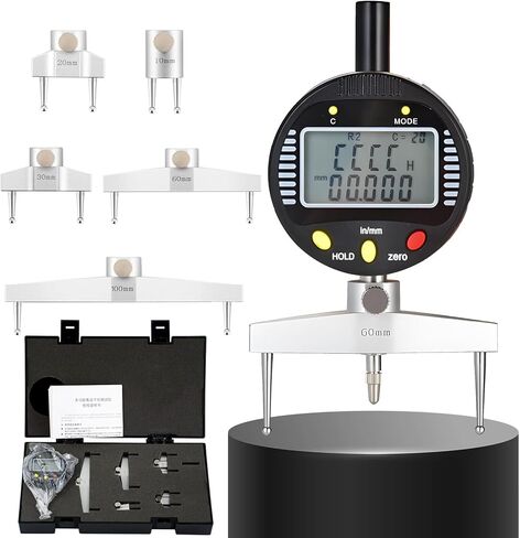 Digital Radius Gauge, Electronic Measuring Instrument,High-Precision Radius Indicator for Parts Depth Testing (R50) in Kuwait