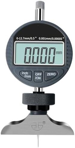 Digital Dial Indicator,Digital Probe Indicator Dial Test Gauge,Digital Dial Gauge, w/LCD Display, Range 0-25.4 Mm,Resolution 0.001mm,Industrial Application in Kuwait