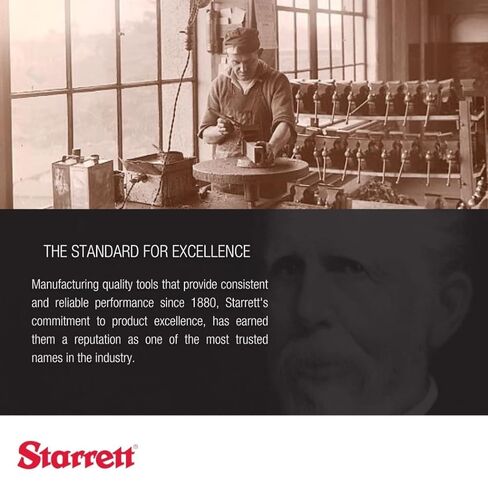 Starrett فيليه أو مقياس نصف القطر لنصف قطر محدب ومقعر - مثالي للنجارين والإنشاءات - الفولاذ المقاوم للصدأ، 16 ورقة، مقياس نصف قطر 1/32-17/64 بوصة، قراءة بوصة - 272A in Kuwait