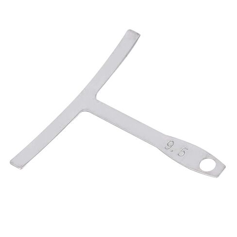 Guitar Action Gauge, 9Pcs Guitar String Height Gauge, Universal Guitar Radius Gauge Set for Measuring Electric Bass Guitars Bridge Fingerboard Saddle, 7.25-20in in Kuwait