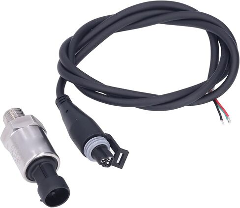 LiebeWH Pressure Transmitter, 016bar NPT1/4 420mA Universal Transducer Sensor Plug T2000 for Oil Fuel Air Water in Kuwait