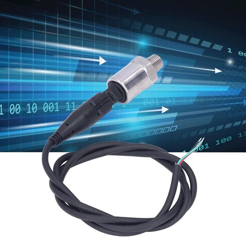 LiebeWH Pressure Transmitter, 016bar NPT1/4 420mA Universal Transducer Sensor Plug T2000 for Oil Fuel Air Water in Kuwait