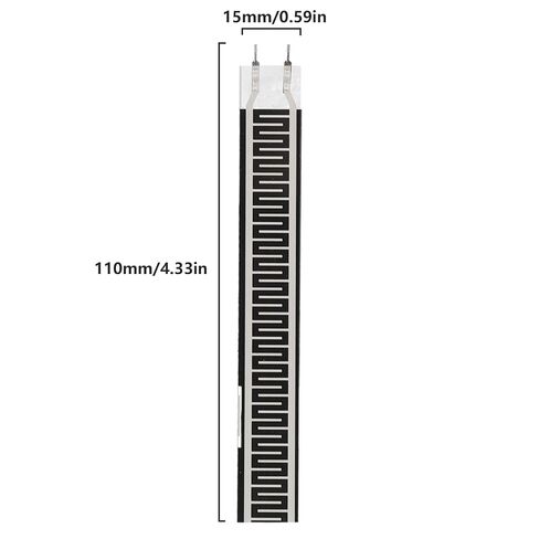 2Pcs RP-L-110 Pressure Sensor, 0.01s Response Flex Sensor, Thin Film Force Sensor, 1000g Force Sensitive Resistor for Sensing Forces from 20g to 10kg and Above in Kuwait