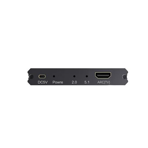 مستخرج الصوت HDMI ARC، ARC إلى RCA البصري أو محول 3.5 مم | يدعم التحكم في مستوى الصوت CEC، متوافق مع PCM2.0/Dolby5.1 /DTS 5.1 للتلفزيون إلى مكبر الصوت ومكبر الصوت (الصوت فقط) in Kuwait