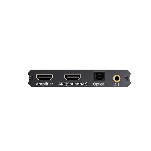 مستخرج الصوت HDMI ARC، ARC إلى RCA البصري أو محول 3.5 مم | يدعم التحكم في مستوى الصوت CEC، متوافق مع PCM2.0/Dolby5.1 /DTS 5.1 للتلفزيون إلى مكبر الصوت ومكبر الصوت (الصوت فقط) in Kuwait