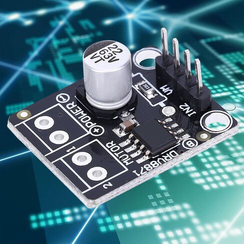 DRV8871 DC محرك لوحة القيادة وحدة القيادة 3.6A PWM وحدة التحكم H-Bridge DC Drive Breakout Board، التحكم في المحرك ثنائي الاتجاه للطابعة والأجهزة in Kuwait