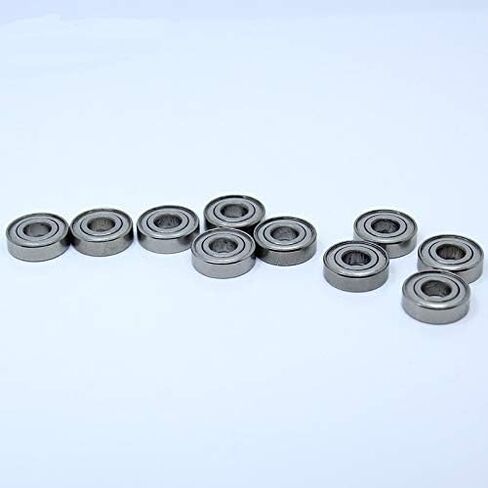 Power Transmission Products S697ZZ Miniature Deep Groove Ball Bearing ABEC-1 440C Roller Stainless Steel S697Z S697 Z ZZ Bearings 7175 mm in Kuwait