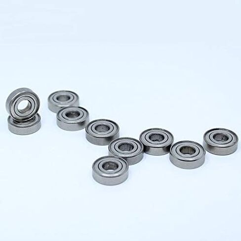 Power Transmission Products S697ZZ Miniature Deep Groove Ball Bearing ABEC-1 440C Roller Stainless Steel S697Z S697 Z ZZ Bearings 7175 mm in Kuwait