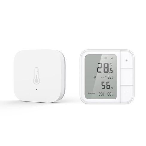 مستشعر المناخ الذكي Aqara Thread/Zigbee W100 مع مستشعر رطوبة درجة الحرارة Aqara، التحكم عن بعد في HVAC، 3 أزرار قابلة للتخصيص، يعمل مع Apple Homekit، Alexa، Google in Kuwait
