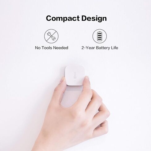 مستشعر المناخ الذكي Aqara Thread/Zigbee W100 مع مستشعر رطوبة درجة الحرارة Aqara، التحكم عن بعد في HVAC، 3 أزرار قابلة للتخصيص، يعمل مع Apple Homekit، Alexa، Google in Kuwait