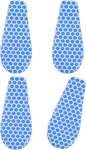 4Pairs Adhesive Gel Ankle Pad for Skiing Snowboarding Breathable Polyester Ankle Protectors Sleeve for Injury Cream in Saudi Arabia