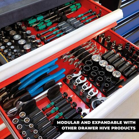 Stealthmounts Tpe Drawer Hive Spanner/wrench Holder, Black, 10 Pieces in Kuwait