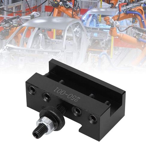 حامل أدوات مخرطة CNC، فولاذ عالي الكربون سريع التغيير مع آلية القفل، عمود الأدوات، درجة صناعية دقيقة للخراطة، المواجهة، تصنيع السيارات، المعدات العسكرية in Kuwait