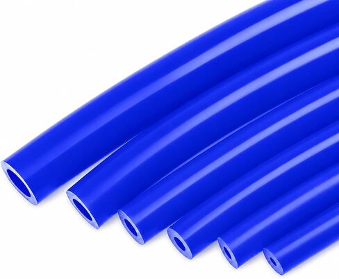 Ucreative 1/8" 5/32" 3/16" 1/4" 5/16" 3/8" Automotive Silicone Vacuum Tubing Hose Kit for Air and Water 6PCS 5FT (Black) in Saudi Arabia