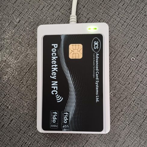 بطاقة NFC لمفتاح الأمان ACS Pocketkey+ FIDO2 (FIDO، FIDO2، U2F)، NFC (NFC) in Kuwait