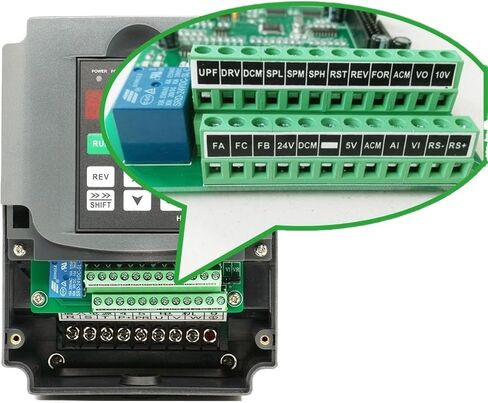 VFD 1.5KW 220V 2hp محرك التردد المتغير العاكس in Kuwait