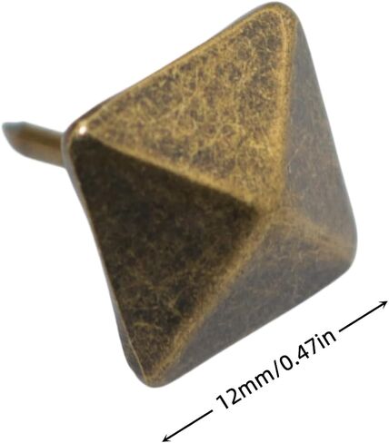 40PCS Vintage Metal Studs Industrial Fasteners Hardware Decorative Nails Suitable for Bed Sofas Wooden Door/Handicrafts in Kuwait