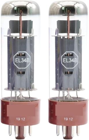 1PCS EL34 EL34B Vacuum Tube Audio Valve Replace 6CA7 6P3P 6L6 Vintage Amplifier Guitar in Saudi Arabia