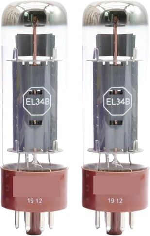1PCS EL34 EL34B Vacuum Tube Audio Valve Replace 6CA7 6P3P 6L6 Vintage Amplifier Guitar in Saudi Arabia