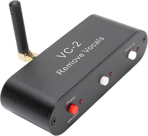 Haofy VC-2 Karaoke Vocal Remover Real Time Voice Canceller Device with Bluetooth 5.0 Receiver 3.5mm AUX Input Output for Karaoke Machine Speaker Singing Home Party in Kuwait