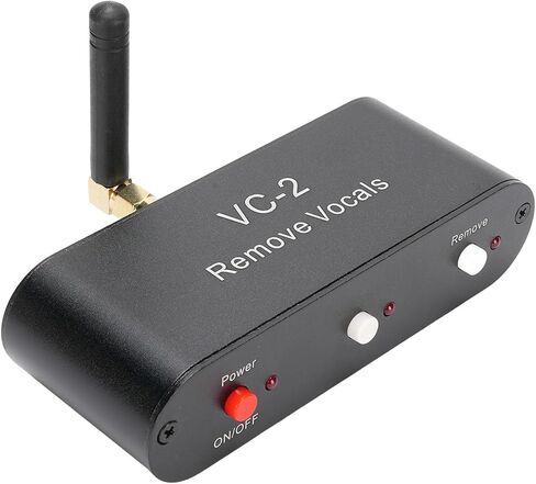 Haofy VC-2 Karaoke Vocal Remover Real Time Voice Canceller Device with Bluetooth 5.0 Receiver 3.5mm AUX Input Output for Karaoke Machine Speaker Singing Home Party in Kuwait