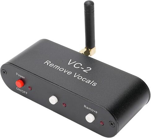 Haofy VC-2 Karaoke Vocal Remover Real Time Voice Canceller Device with Bluetooth 5.0 Receiver 3.5mm AUX Input Output for Karaoke Machine Speaker Singing Home Party in Kuwait