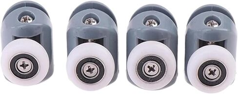 4pcs/Set Shower Rooms Cabins Pulley/Shower Room Roller/Runners/Wheels/Pulleys Diameter 25mm(4pcs Lower) in Kuwait