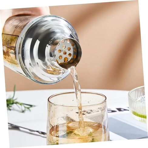 VOSAREA 1piece Stainless Steel Shaker Cup Lid Leak Bar Shaker Cover for Mixers in Kuwait