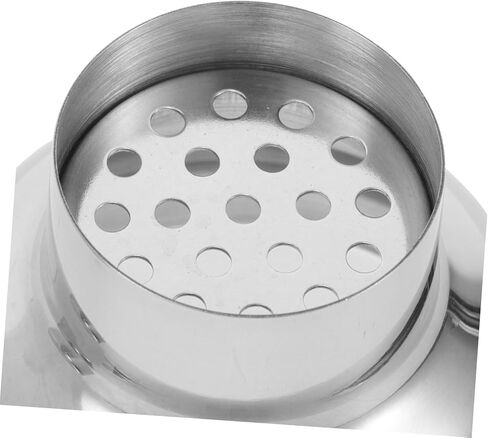 VOSAREA 1piece Stainless Steel Shaker Cup Lid Leak Bar Shaker Cover for Mixers in Kuwait