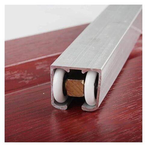 Door Hardware Roller Bathroom 4.4cmx2.2cm Adjustable Copper Four-Wheel Hanging Glass Pulley Slide Door in Kuwait