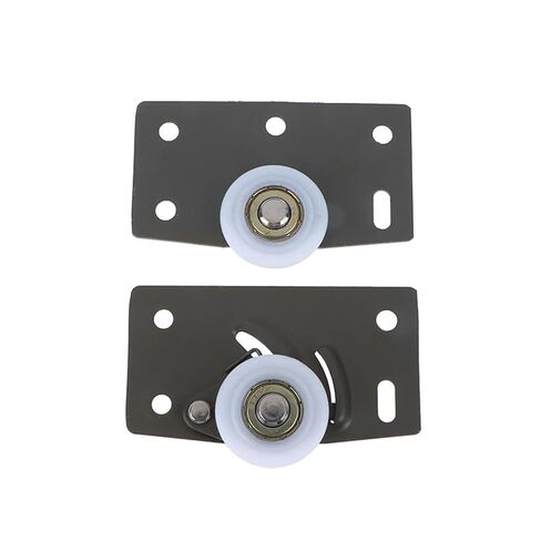 Wardrobe Door Wheel Furniture Closet Mute Pulley Moving Door with Adjustable Spring Door Rollers Furniture Parts in Kuwait