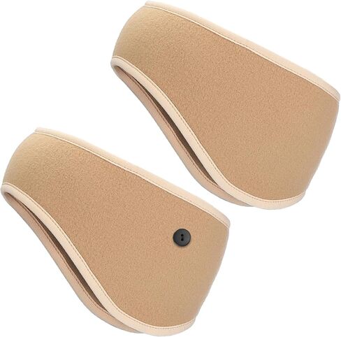 PATIKIL Ear Warmer Headband, Ear Warmer Winter Stretchy Running Sweatband Outdoor Essential for Running Walking in Kuwait
