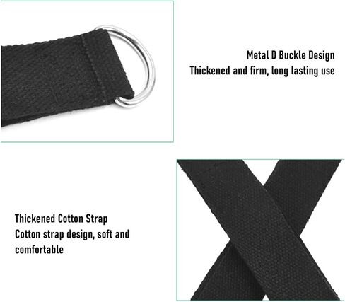 Pilates Straps Exercise Bands for Home Gym Fitness Workout in Kuwait