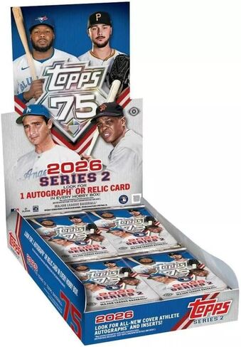 توبس 2026 MLB سلسلة البيسبول 2 صندوق الهوايات in Kuwait