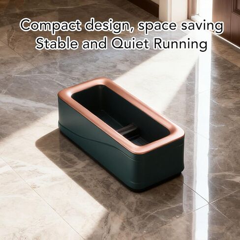 Aramox Automatic Shoe Cover Dispenser, Aluminum Alloy, Smart Sensing Technology, Ideal for Home Office and Public Places, Size 15.7 X 8.3 Inch in Kuwait
