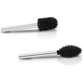 CAELUM Carbide Rotary Burr Set 2 Pcs, 1/8" Coarse, for Dremel Rotary Tools | Fast Material Removal, Flame Sphere Heads, smooth cutting, for Rotary Tools, Wood Rubber Plastic Carving in Kuwait