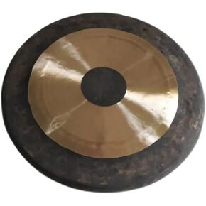 Chinese Traditional Bronze Gong, Aged Look and Beautiful Shimmering Wash Quality, for Outdoor, Patio, Home Garden Decor(24 Inch) in Kuwait