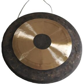 Chinese Traditional Bronze Gong, for Sound Healing, Meditation, Yoga, Calming Sound and Hand Selected, Beautiful Shimmering Wash Quality(24 Inch) in Kuwait