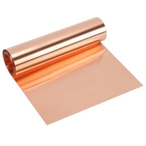 4000 x 200 x 0.1mm Copper Flashing Sheet Roll, 13ft Long Copper Strip for Electricity DIY Projects in Kuwait