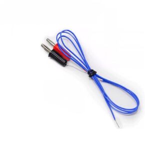 K-Type Thermocouple Sensor Digital Probe Blue PTFE Wire 1M 2M 3.0M 4M Multimeter Temperature 1Pcs(Cable Length 4M) in Saudi Arabia