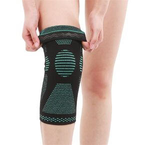 Knitted Nylon Sports Knee Pads for Men and Women Running Fitness Outdoor Hiking Warm in Kuwait