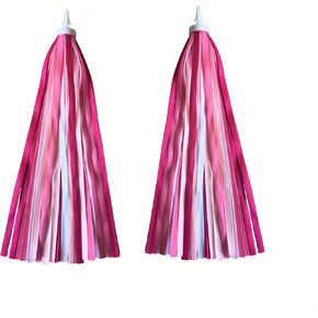 1 Pair Bike Handlebar Streamers, Colorful Bike Tassels, Suitable for Bicycles, Scooters, Tricycles and Balance Bikes, Ideal Cycling Decorative, Bike Accessories in Kuwait