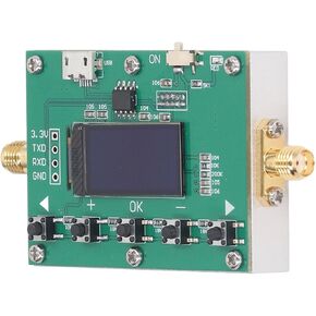 Digital Attenuator RF Programmable Module 6G 30DB Stepping 0.25DB OLED Display CNC Aluminum Case for RF Signal Control Engineers and Technicians in Kuwait